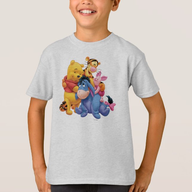 T-shirt Pooh & Friends 5 (Devant)