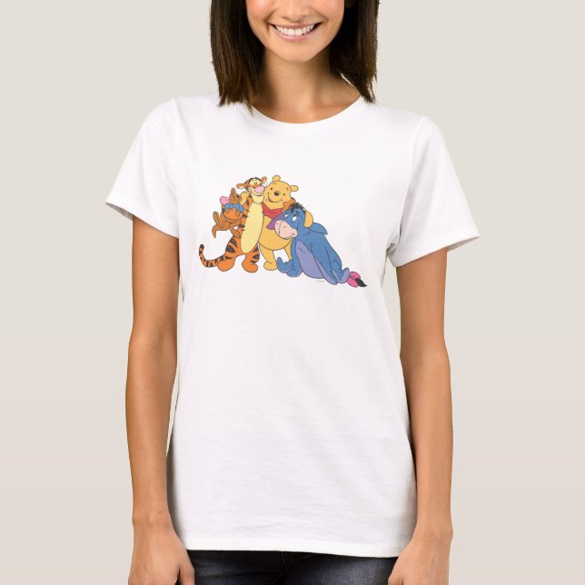 T-shirt Pooh & Friends 7 (Devant)