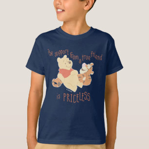 T-shirt Pooh & Tigger Devis de support