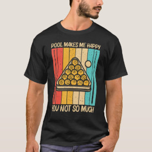 T-shirt Pool cool Pour Hommes Billard Snooker Femmes Billa