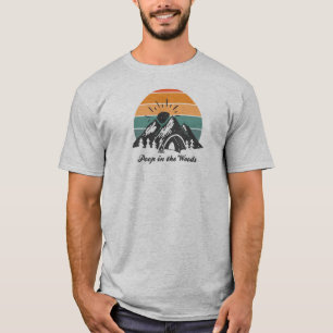 T-shirt Poop Dans Les Bois