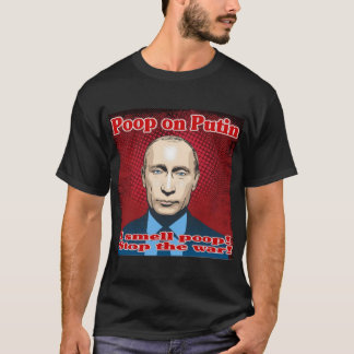 T-shirt Poop sur Poutine