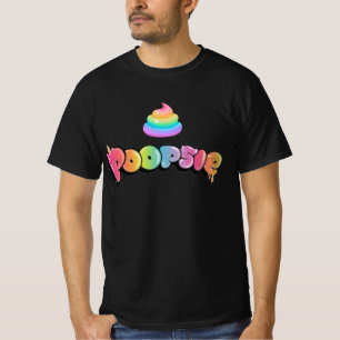 T-shirt Poopsie (Caca de couleur arc-en-ciel) 