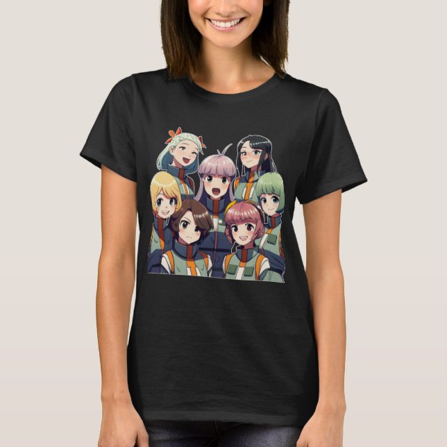 T-Shirt pop art amoureux anime drôle Sweat - shirt (Devant)