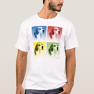 T-shirt Pop Art beagle