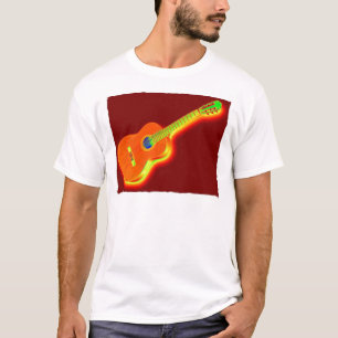 T-shirt Pop Art Classic Guitare