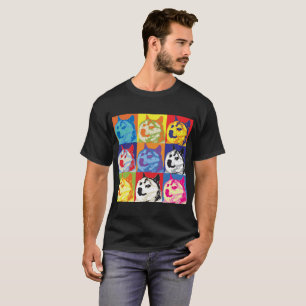 T-shirt Pop Art Dogecoin