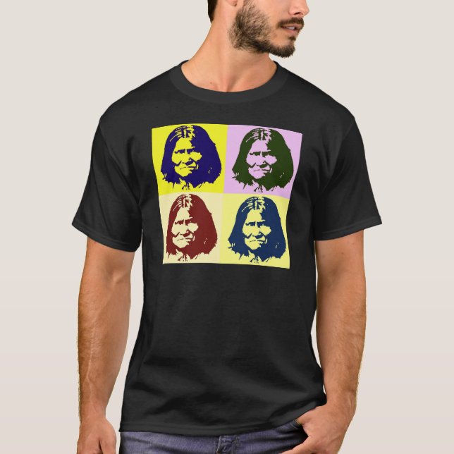 T-shirt Pop Art Geronimo (Devant)