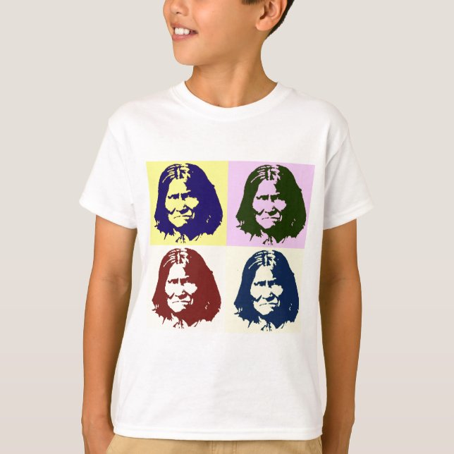 T-shirt Pop Art Geronimo (Devant)