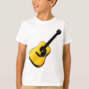 T-shirt Pop Art Guitare