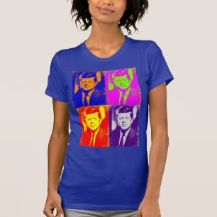 T-shirt Pop Art JFK John F. Kennedy
