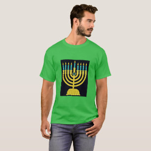 T-shirt Pop Art Menorah