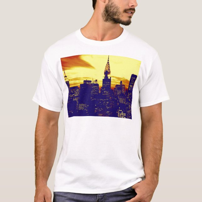 T-shirt Pop Art New York (Devant)