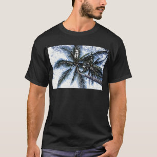T-shirt Pop Art Palm Tree