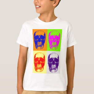 T-shirt Pop Art Skull