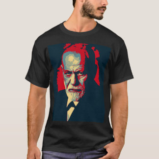 T-shirt Pop Art version of a classic portrait of Freud