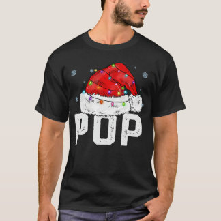 T-shirt POP Claus Funny Xmas Family Matching Grandpa Chris