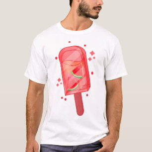 T-shirt Pop de glace de pastèque