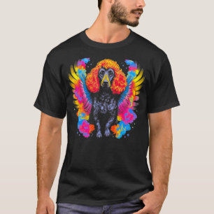 T-shirt Pop Heaven Ange Chien Caniche