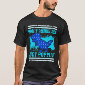 T-shirt Pop It Dinosaur Fidget Toy Pour Garçons