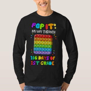T-shirt Pop It My Way À Travers 100 Jours De Poppin De 1èr