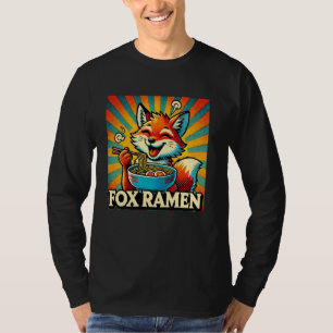 T-shirt Pop Japonais Noodles d'art Lover Faune mignonne Fo