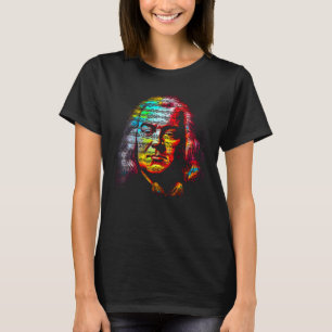 T-shirt Pop Johann Sebastian Bach Musicien Compositeur Pia