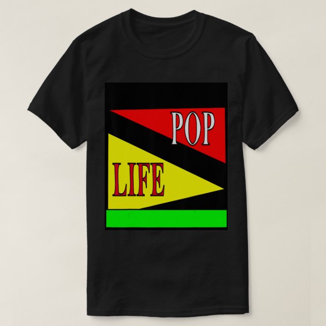 T-shirt Pop Life (Design devant)