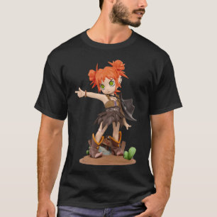 T-shirt Pop Mart Peach Riot Gigi Libby Brown Cowgirl Autoc