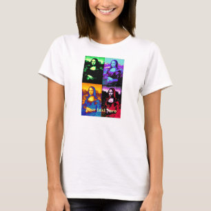 T-shirt pop mona lisa