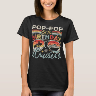 T-shirt Pop-Pop des femmes de vacances de croisière d'anni