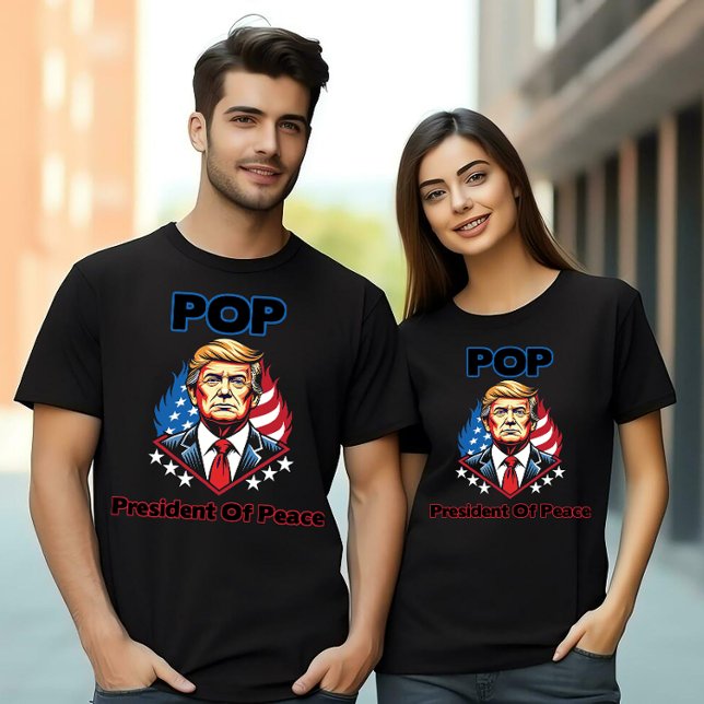 T-shirt POP - President of Peace Trump (Créateur téléchargé)