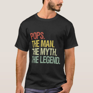 T-shirt Pop The Man The Myth The Legend Fathers Don