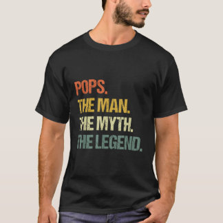 T-shirt Pop The Myth The Legend Fête des pères