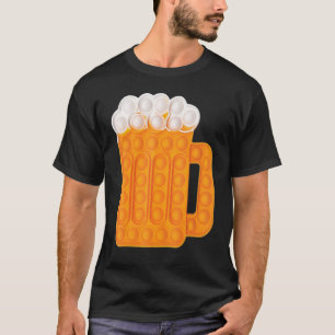 T-shirt Pop Up Jeu Fidget Bière Patrisday Pour Les Pads