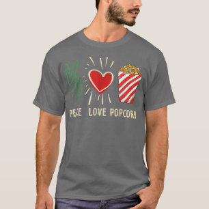 T-shirt Popcorn Cinéma Cinéma Nuit Télévision Théâtre Amou