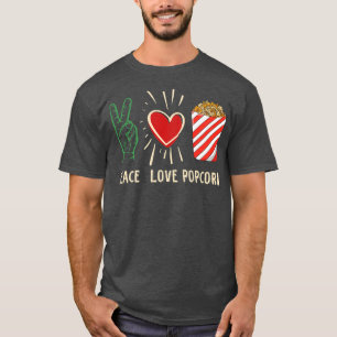 T-shirt Popcorn Cinéma Cinéma Nuit Télévision Théâtre Amou