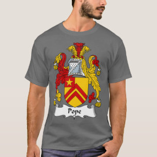 T-shirt Pope Coat of Arms Family Crest