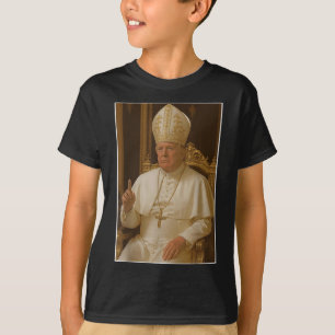 T-shirt Popo Trump Église du Vatican Pape Trump Funny Chri