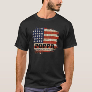 T-shirt Poppa L'Homme Le Mythe La Légende Nous Fête des pè