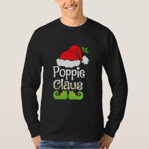 T-shirt Poppie Claus Chemise Famille Correspondante Poppie