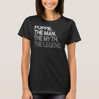 T-shirt Poppie L'Homme Le Mythe Légende