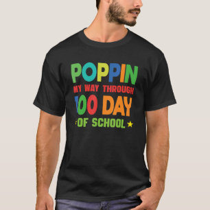 T-shirt Poppin My Way 100 jours d'école 1