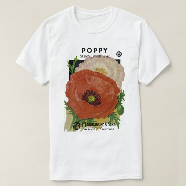 T-shirt Poppy (Design devant)