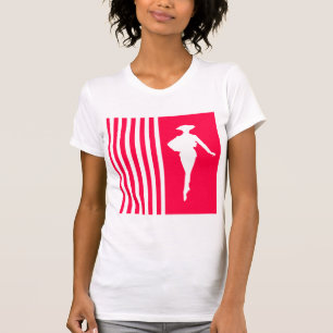 T-shirt Poppy Grandes Modernes avec Silhouette Mode
