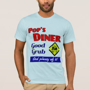 T-shirt Pops Diner Kitchen Art
