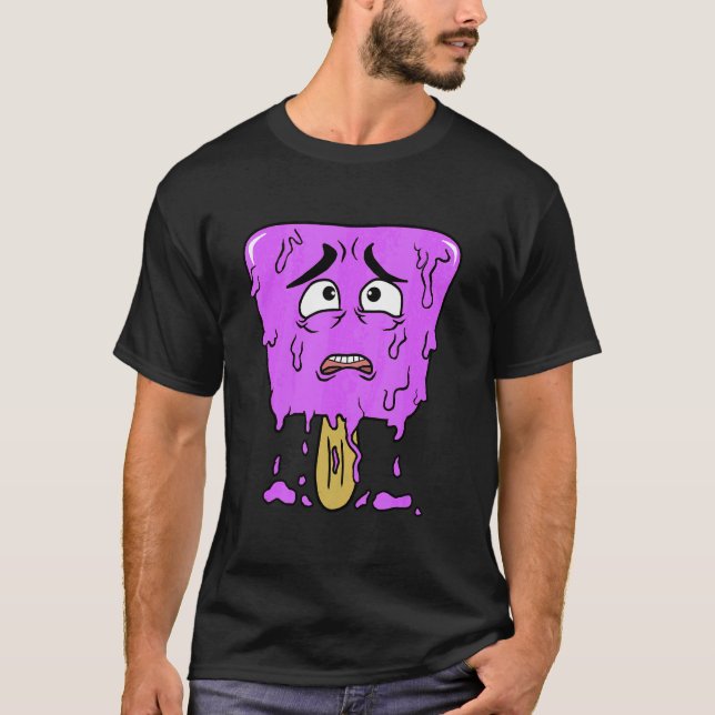 T-shirt Popsicle fondu (Devant)