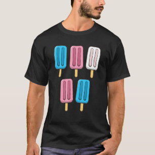 T-shirt Popsicles transgenres 4 juillet Trans Subtle Pri