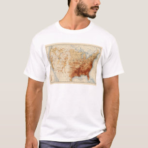 T-shirt Population de nègre de 56 proportions