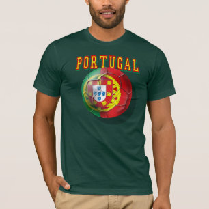 T-shirt Por Portugueses du "Portugal" Bola